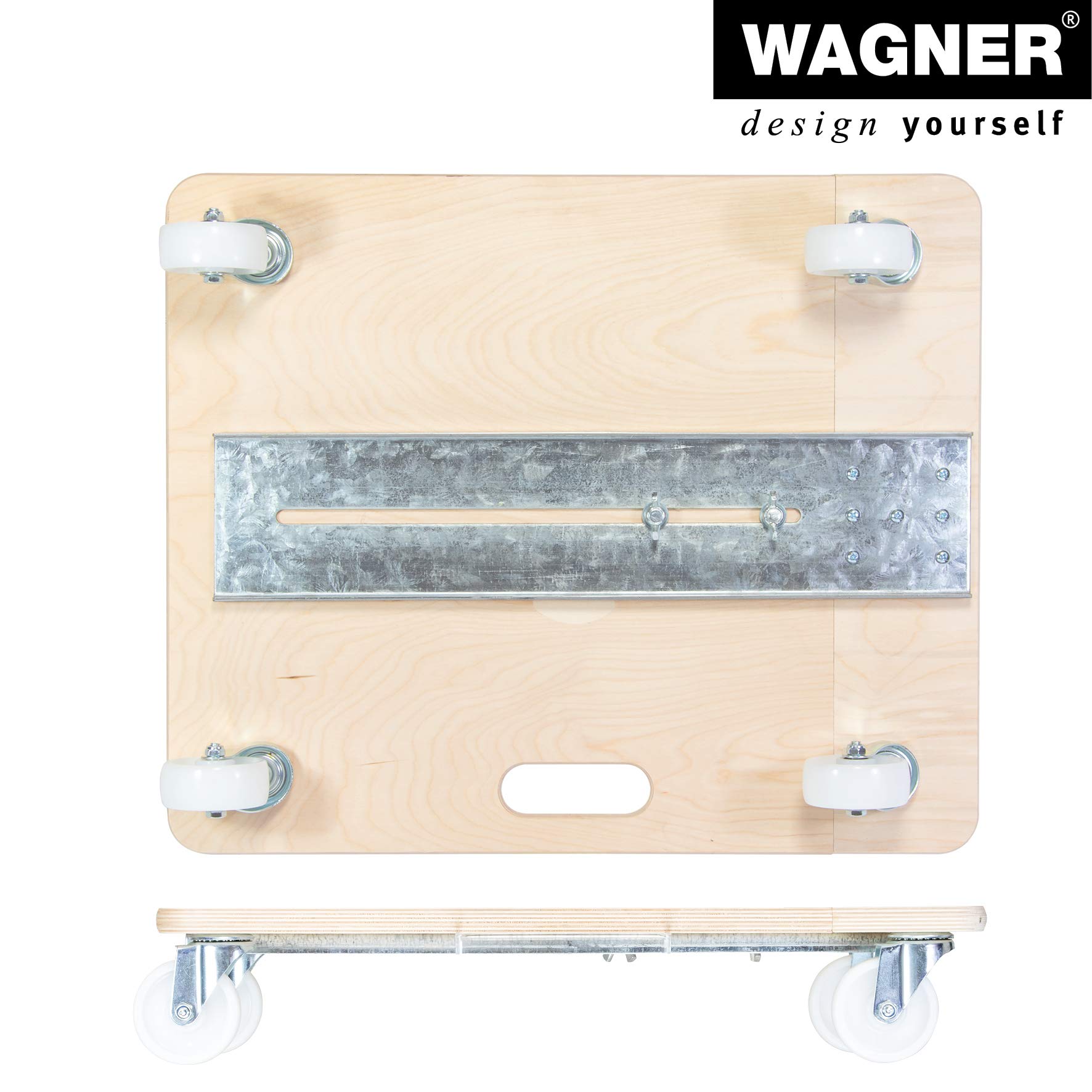 WAGNER, naturalny, (dł.) 59-86 x (szer.) 49 x (wys.) 11 cm