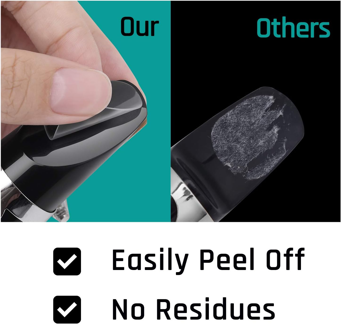 Focusound Saxophone & Clarinet Mouthpiece Cushions, Thin, 0.3mm Clear, 8-Pack… : Musical Instruments