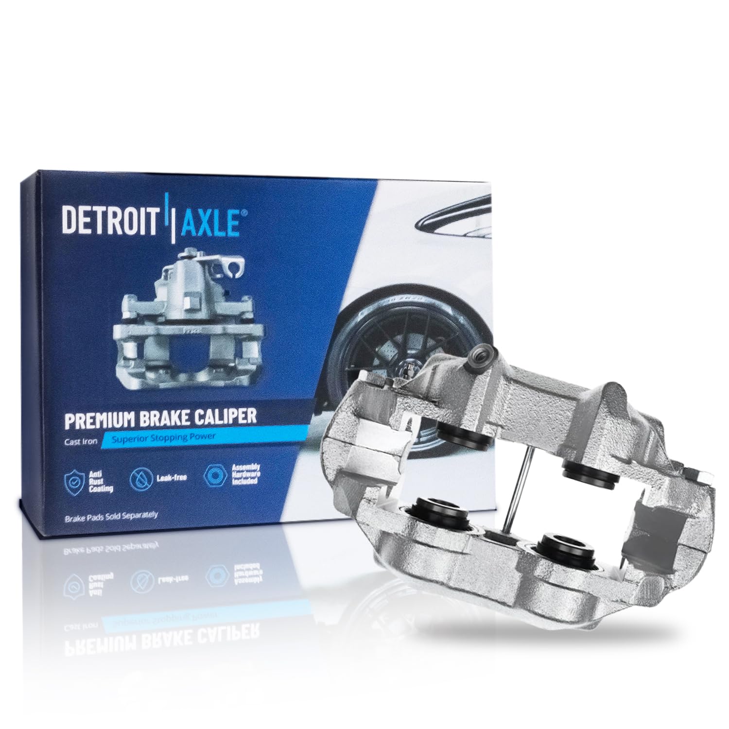 Front Left Disc Brake Caliper For 1965-1982 Chevrolet Corvette - Brand New, Lifetime Warranty