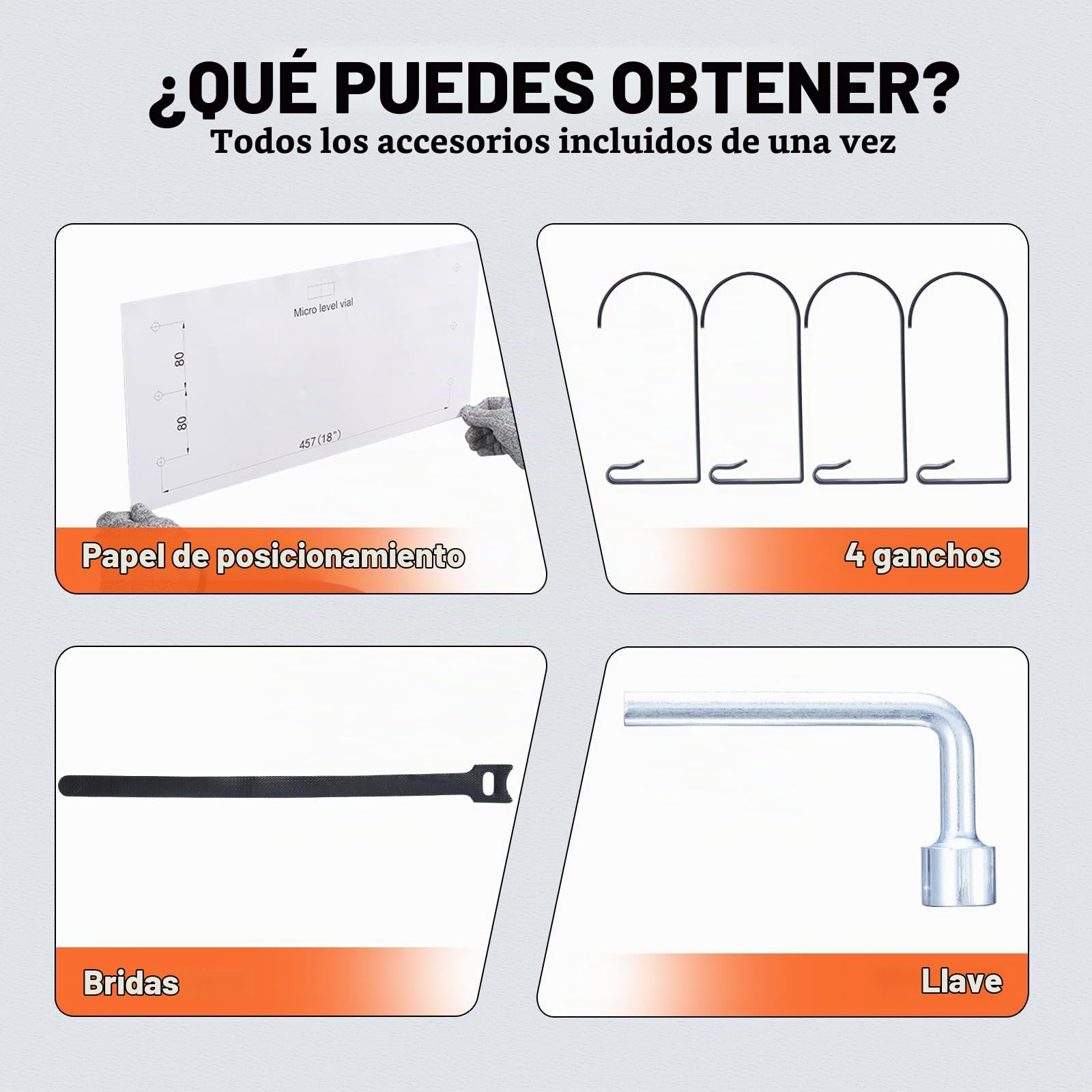 VEVOR Estantes Flotantes de Pared para Garaje, 122 x 61 cm, Juego de 2 Piezas, Gran Superficie Útil, Carga de 227 kg por Estante Colgante de Metal para Herramientas, para Tiendas, Garajes, Almacenes
