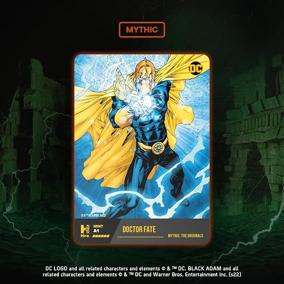 DC Comics Unlock The Multiverse | Hro Chapter 2: 4-Pack Premium Booster Box, Hybrid NFT Trading Cards, 29 Trading Cards Pack