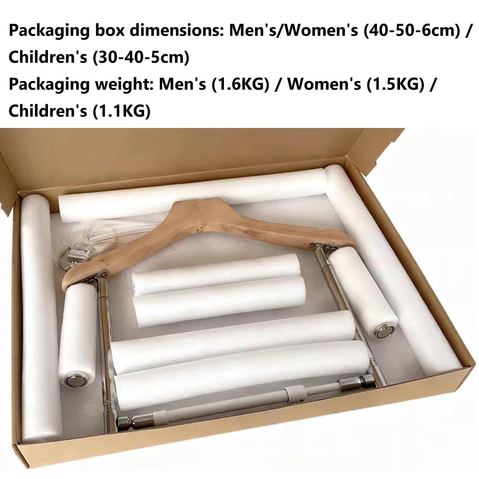 Verstellbarer Mannequin-Kleiderbügel mit flexibler Unterstützung für Kleidung Fotografie und Display