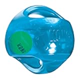 Jumbler Ball - Interactive Toy for Dog & Puppy Playtime - Fetch Toy with Tennis Ball - Dog Supplies for Engaging Play - for Large/XL Dogs - Randomly Provided Color