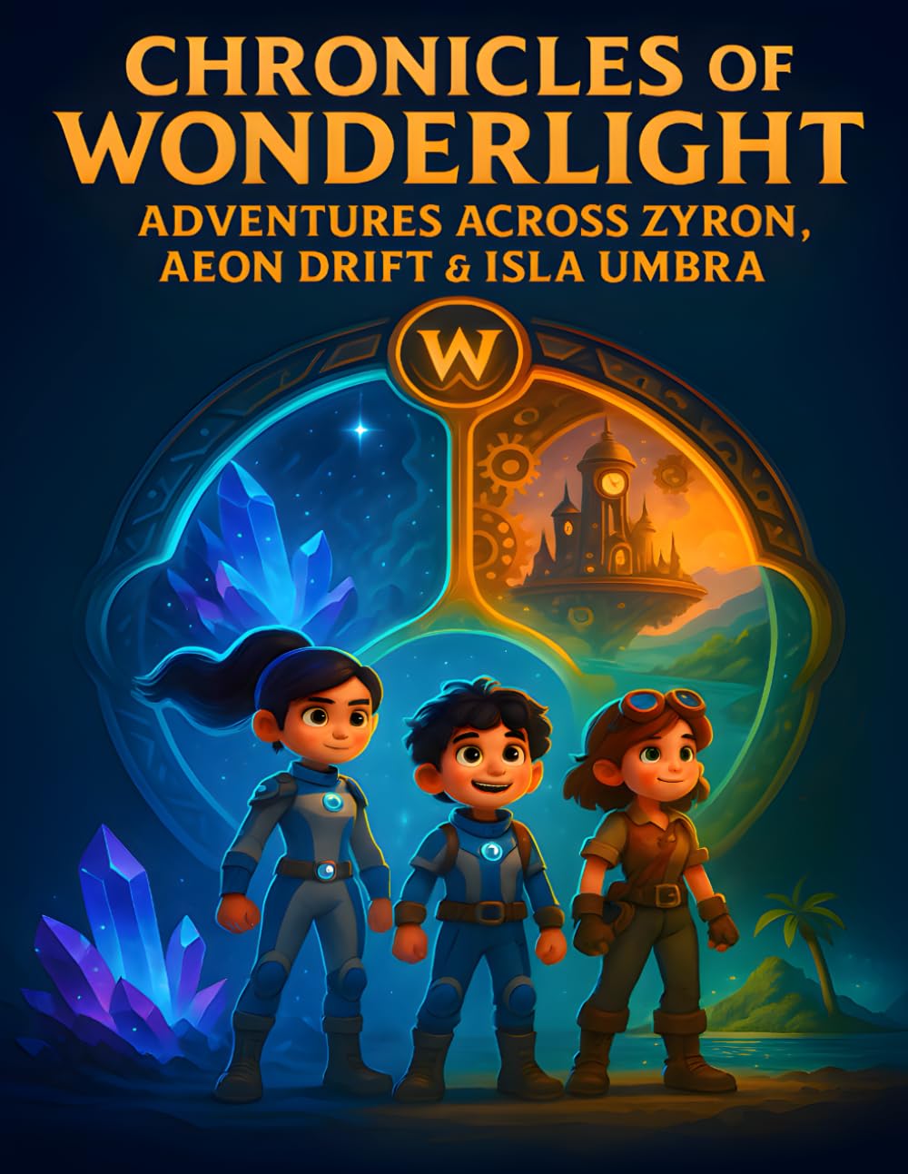 Chronicles of Wonderlight: Adventures Across Zyron, Aeon Drift & Isla Umbra