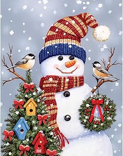 5D Diamond Painting Kits, Christmas Snowman B...,