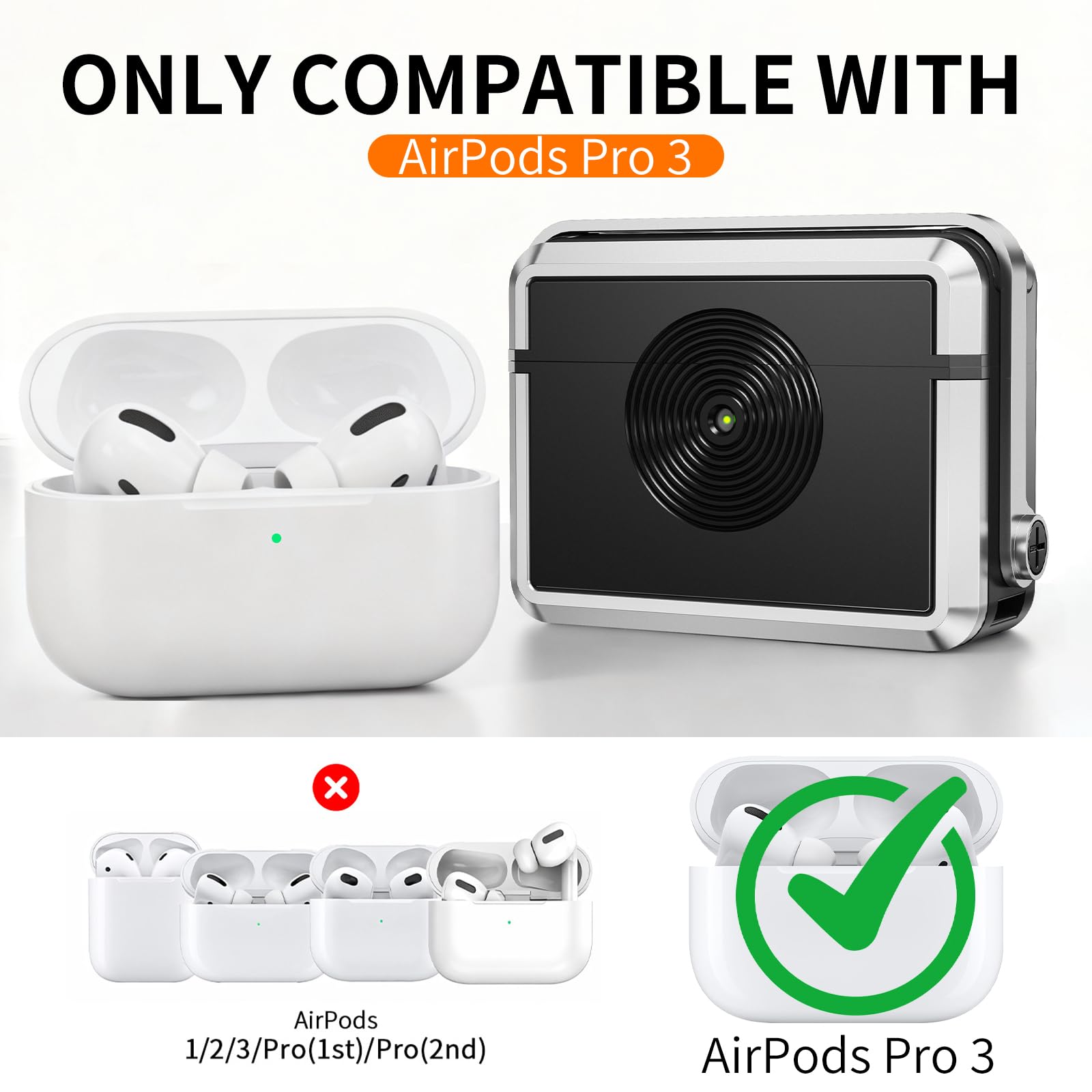 Amazon.co.jp: Blissfuhue ヴィンテージスピーカーデザイン AirPods