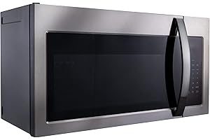 RecPro RV Microwave Over the Range Max 900W Cooking Power Convection