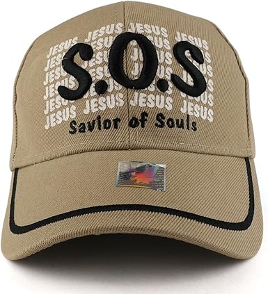 Amazon.com: Moda Ropa Tienda Salvador de las almas SOS Jesús Gorra de  béisbol estructurada bordado, Beísbol, talla única : Ropa, Zapatos y Joyería