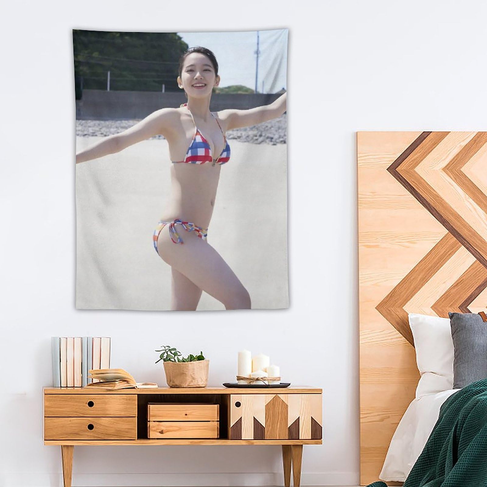 Amazon.co.jp: 吉岡里帆 写真集 水着 ポスタータペストリー アート