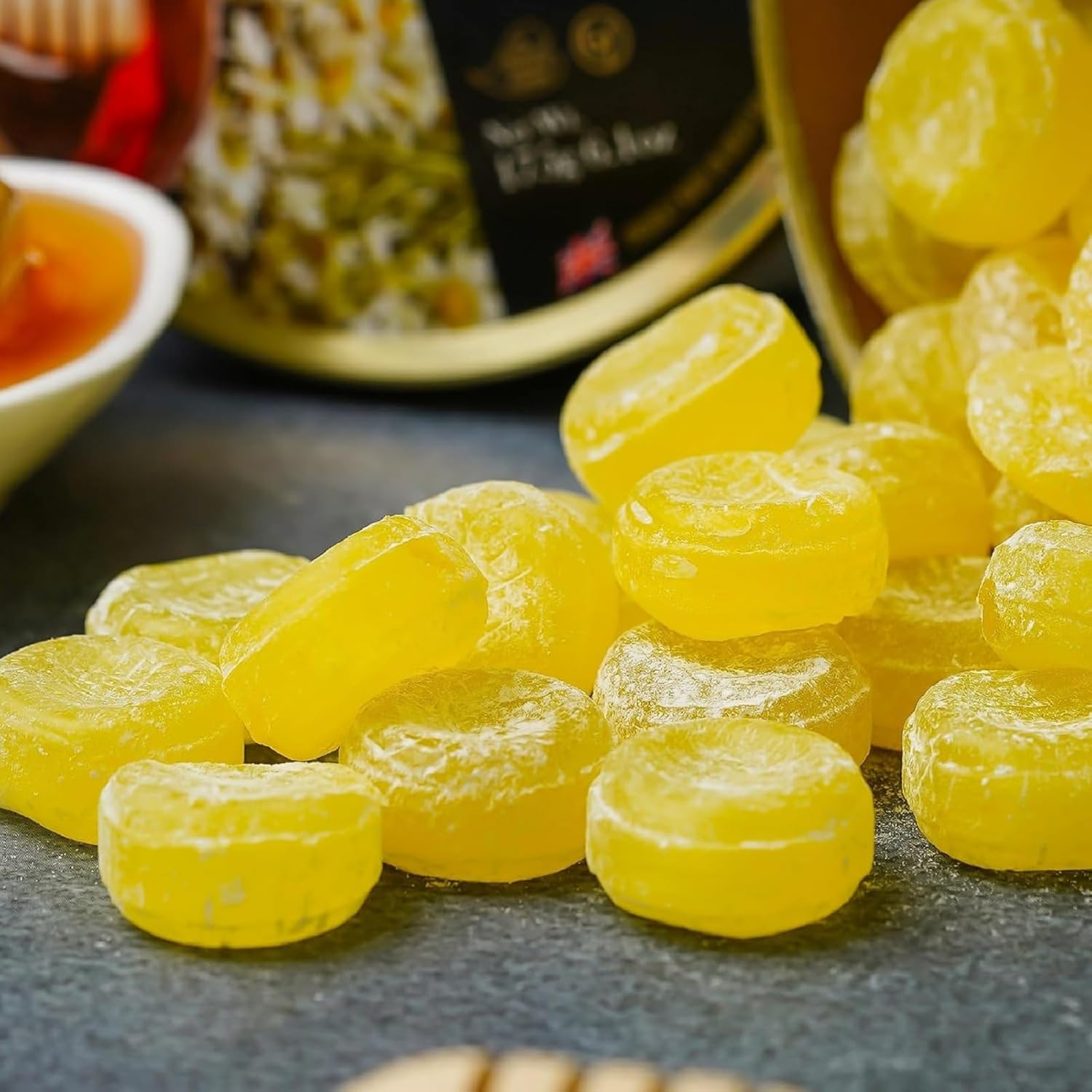 Simpkins Classic Lemon, Honey and Chamomile Drops 175g (Pack of 6)