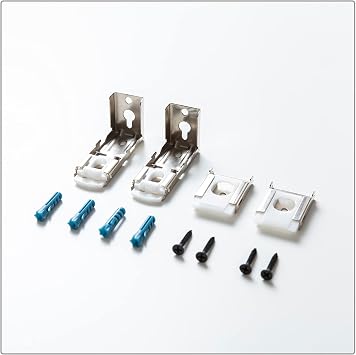 Replacement Mount Hardware Bracket and Installation Accessories for Inside and Outside Zebra Roller Window Blinds