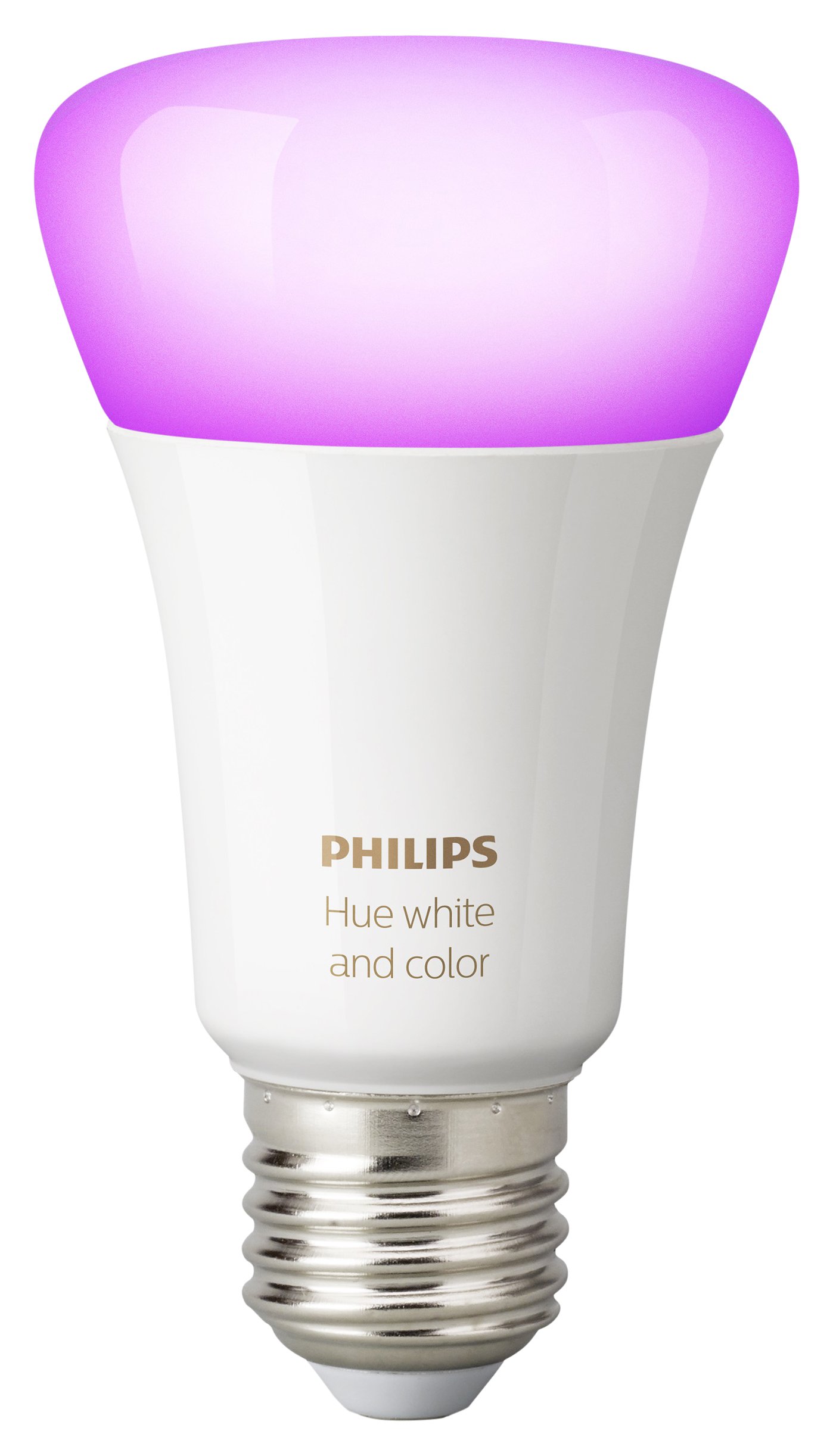 Philips Hue Pack 2 Bombillas Inteligentes LED E27, 9.5 W, Luz Blanca y de Colores, Compatible con Alexa y Google Home