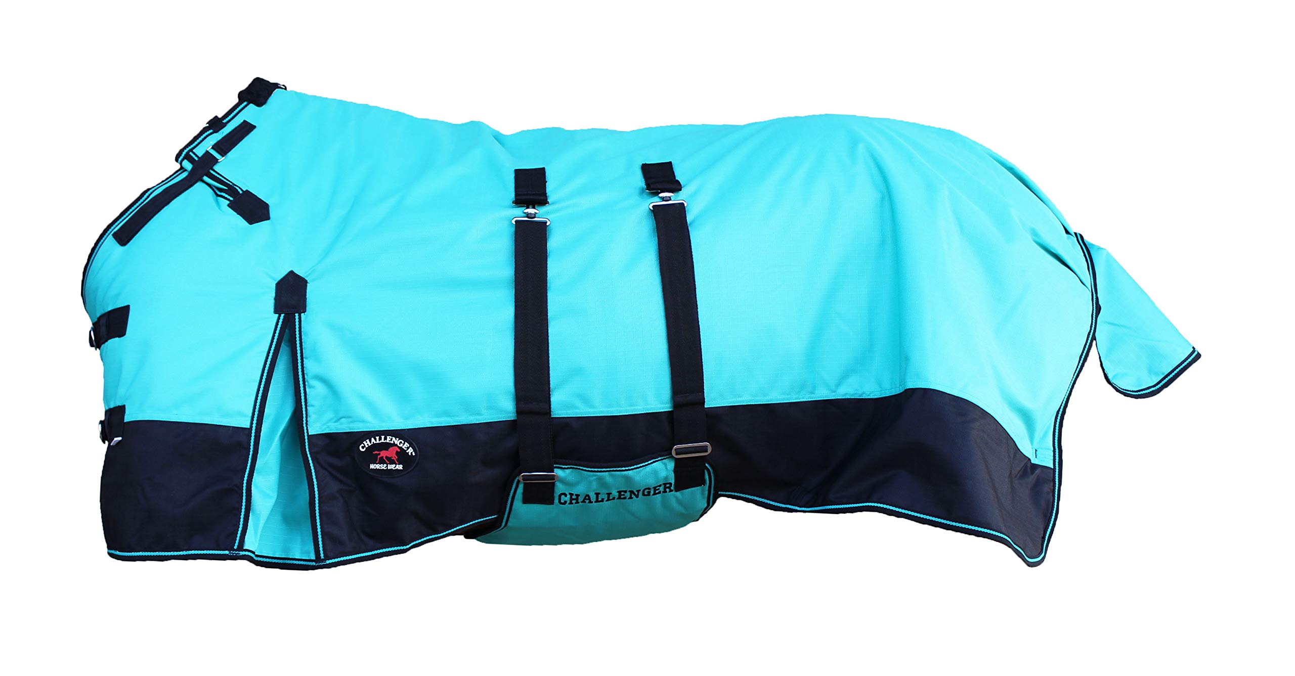 72" 1200D Turnout Waterproof Horse Winter Blanket Heavy Belly Band 511B