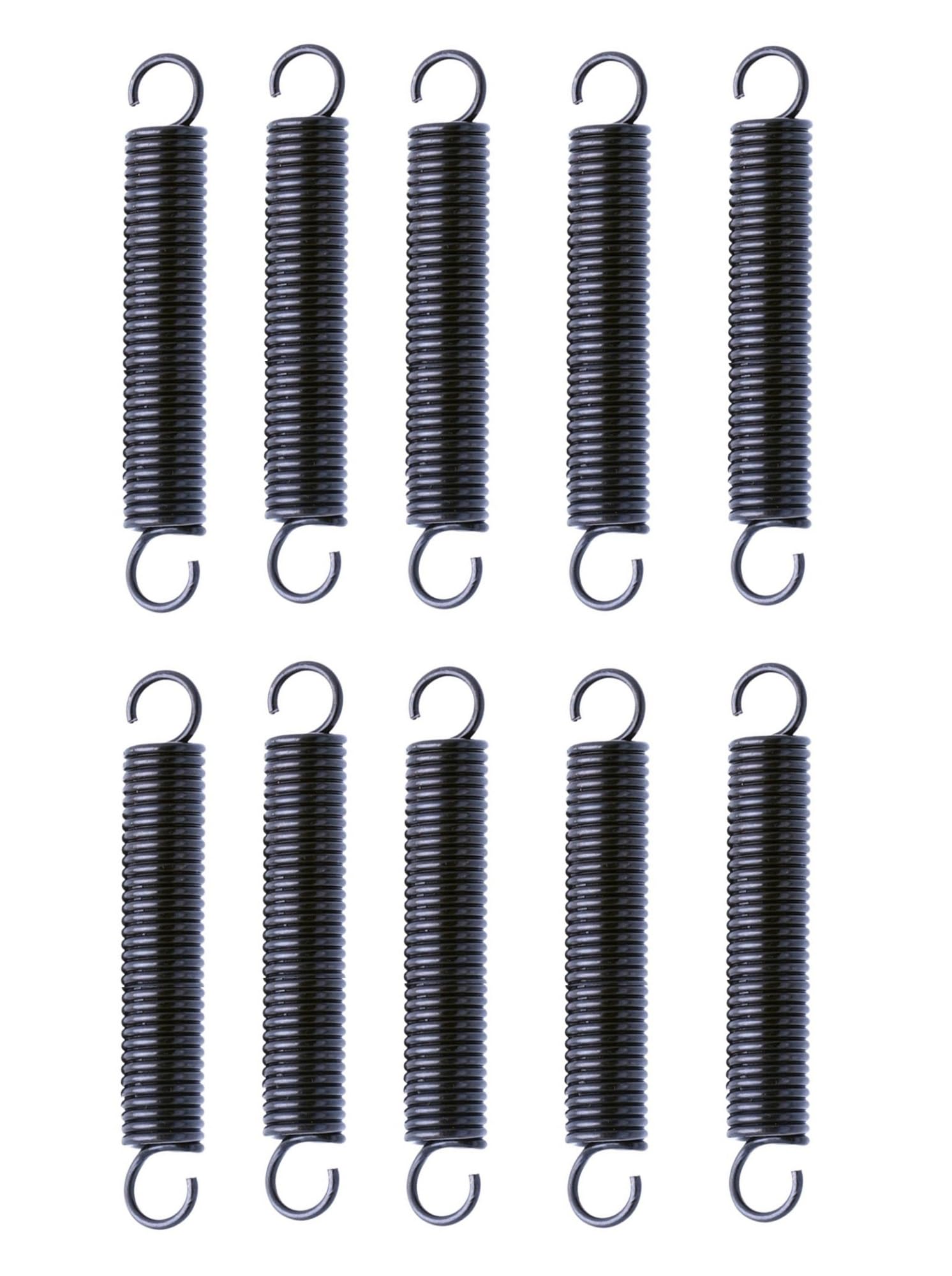 10 Ressorts De Traction - Longueur 25mm, Diamètre 7mm, Fil 0,5mm