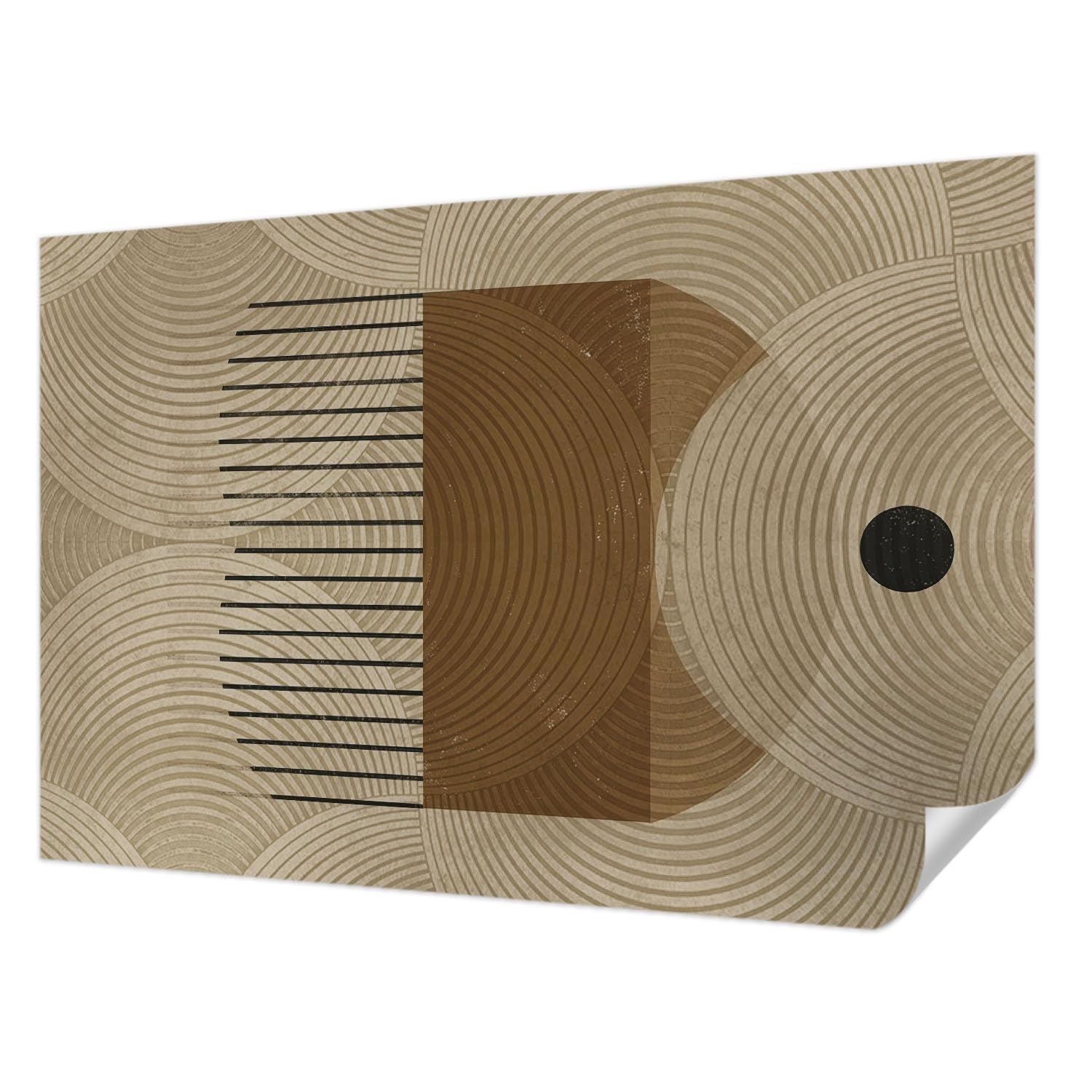 Papier peint autocollant de haute qualité Tulup décoration murale moderne 104x70 cm