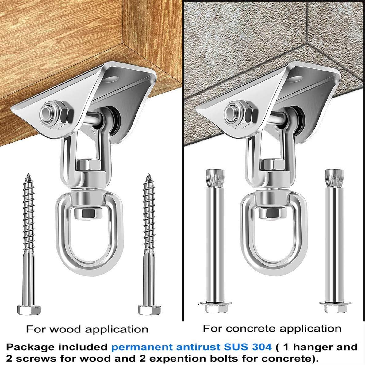 BELSIANG Adult Sex Swing,360 Degree Spinning Indoor Ceiling Sling, Sex Toys Set with Premium Paint Stand and Widened Thick Comfortable Swing for Couples(Pillow Extreme, Black)