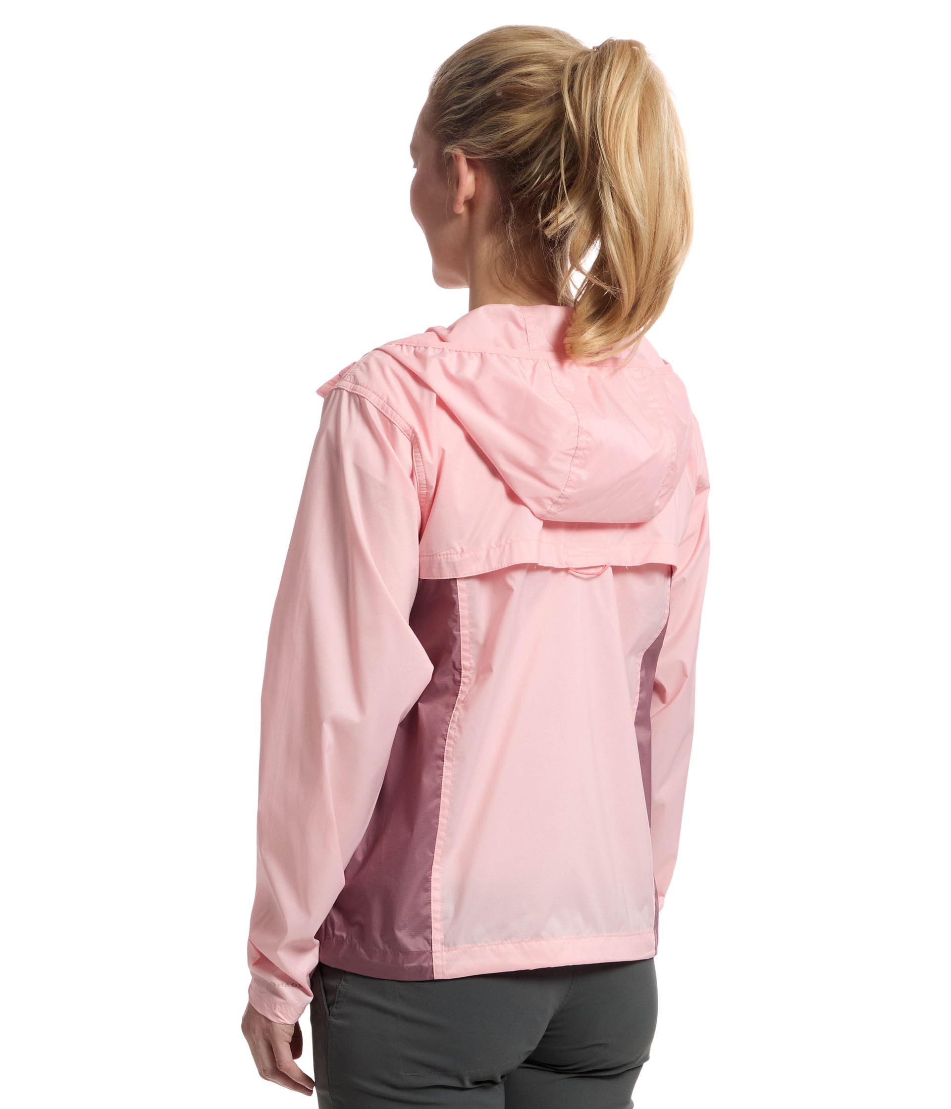 Columbia Crested Canyon Windbreaker 669 - Pink Sand Fig Medium, 669 - PINK SAND FIG, M-L