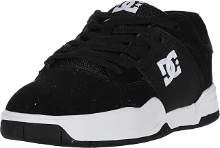 DC Shoes Men's Central CasualSkate Shoe 43 EU Black White