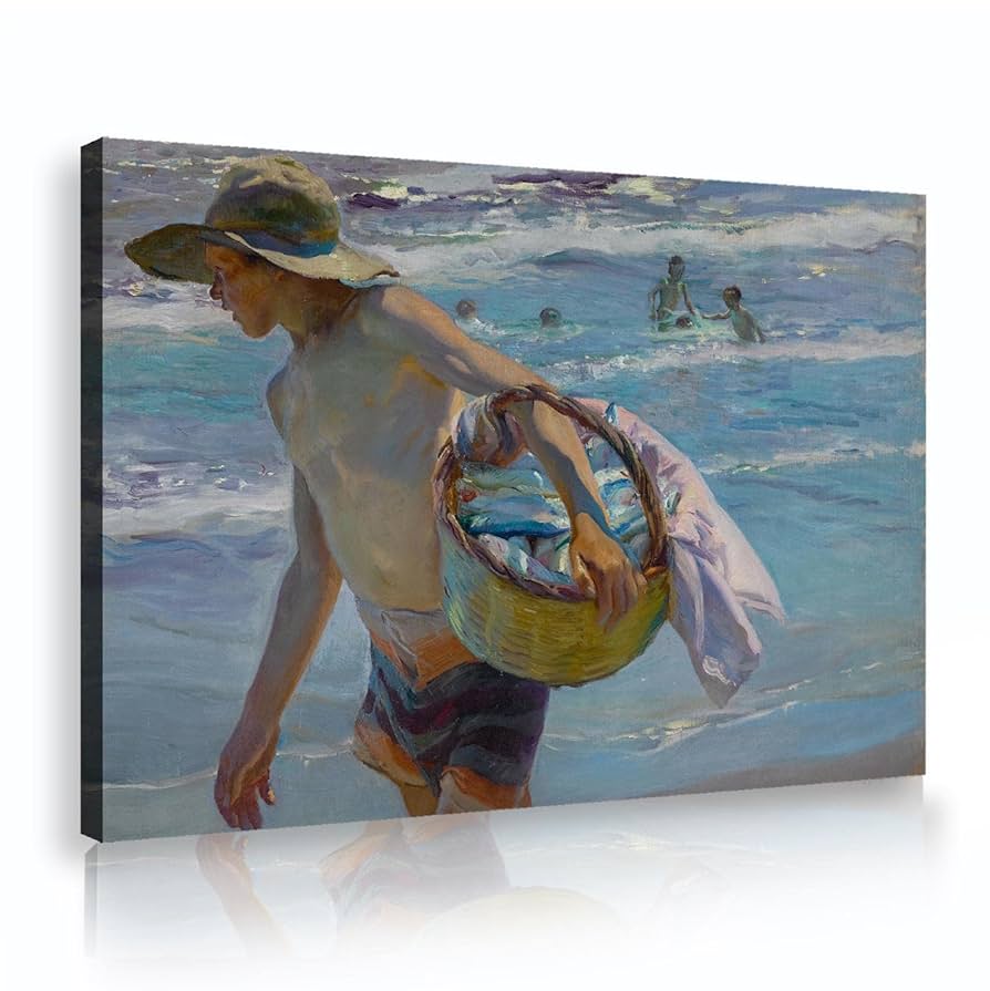 Amazon|ホアキンソローリャとバスティダキャンバスウォール Amazon|ホアキンソローリャとバスティダキャンバスウォール