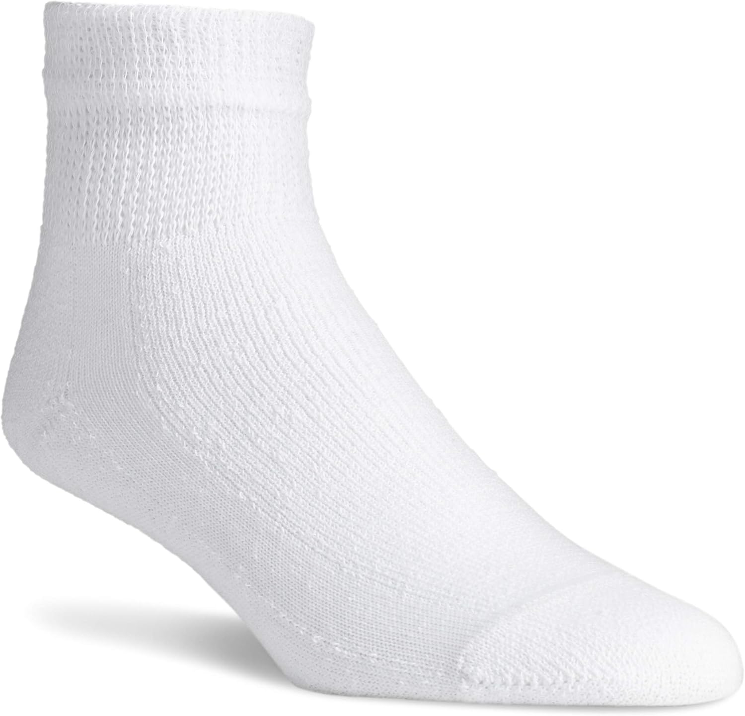Diabetic Quarter Socks for Men - 12 Pack - Made in USA : Health & Household