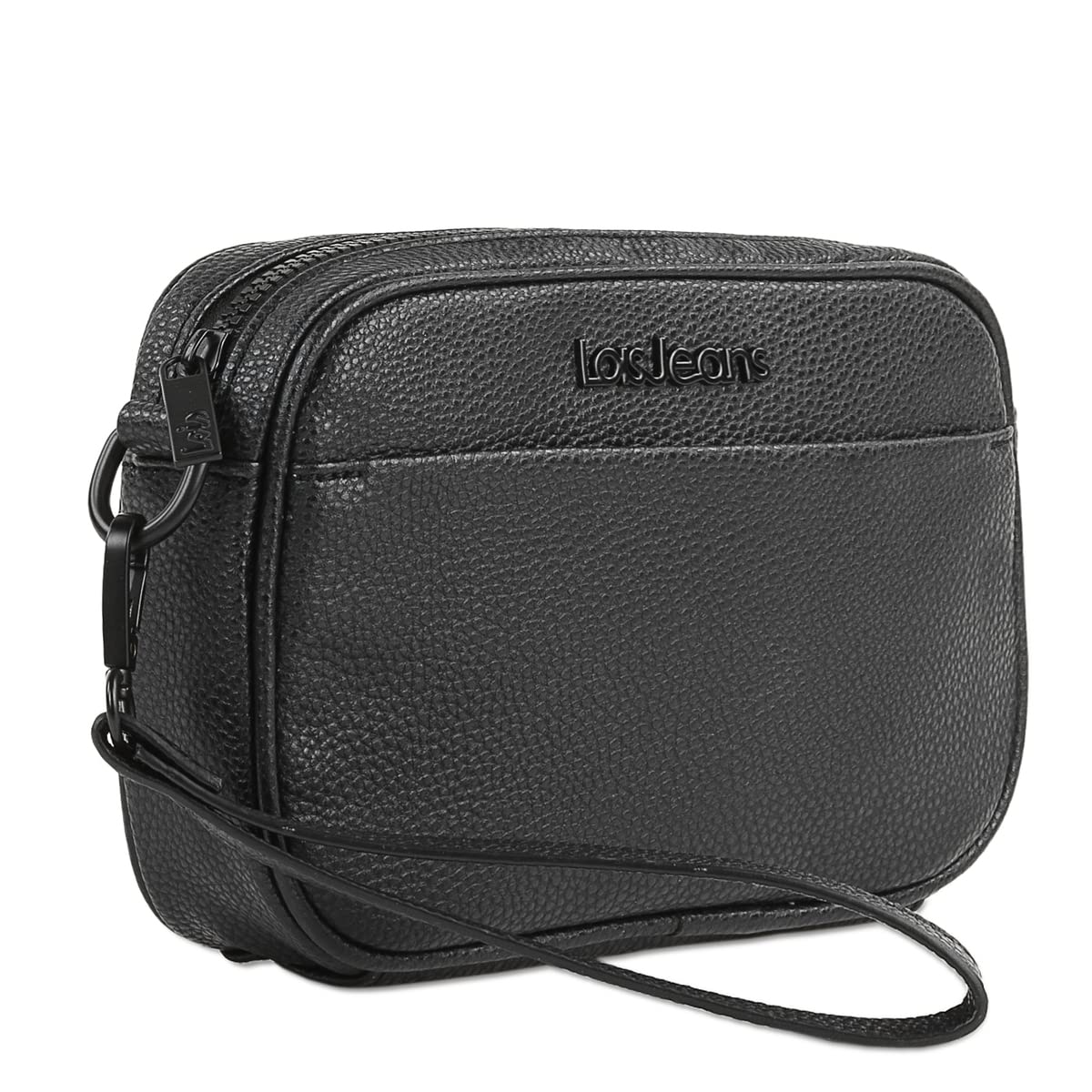Lois - Bolso De Mano De Hombre Compacto, Bolsa De Mano Hombre De Piel Resistente, Mariconera Hombre Impermeable Para Viajes, Bolso Pequeño Para Hombre Multifuncional Tipo Neceser