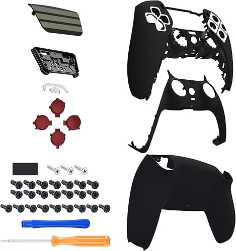 Miniatura 3 de eXtremeRate Full Set Shell with Action Buttons Touchpad Cover, Classics NES Style Replacement Decorative Trim Shell Front Back Plates Compatible