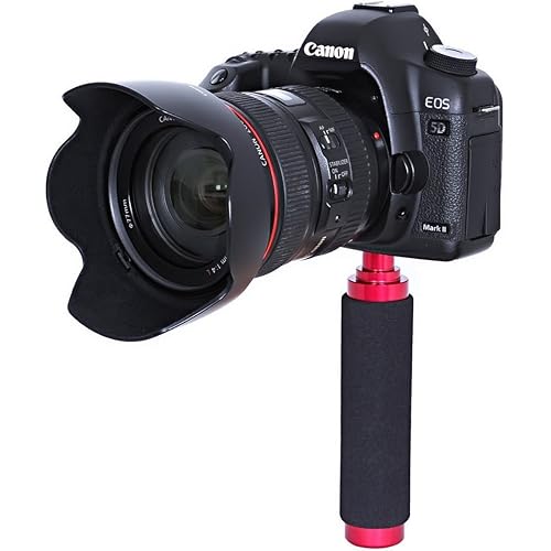 Movo Photo SVH5 Solid Aluminum Handgrip Video Stabilizer for DSLR Cameras and Camcorders