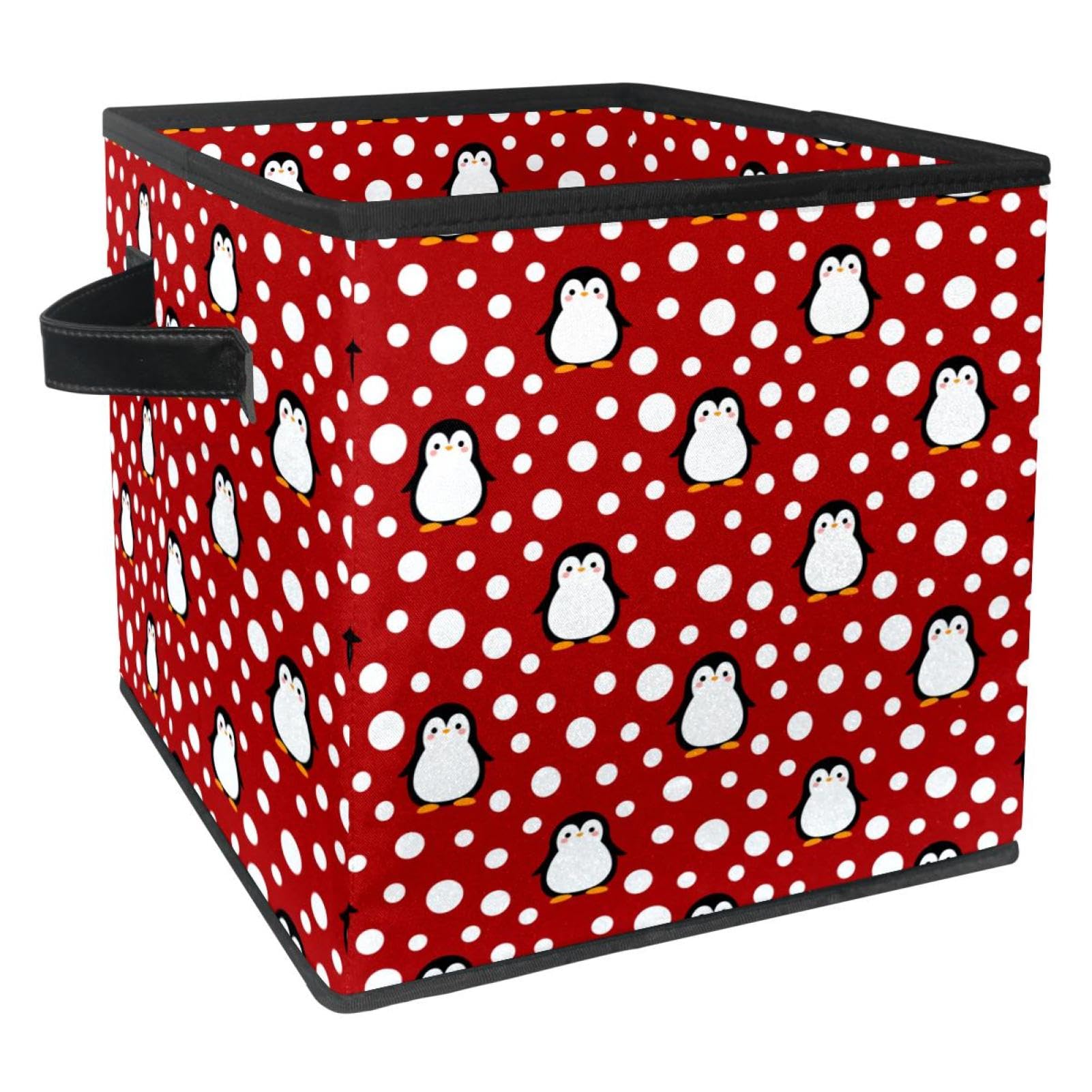 Organisateur de jouets pingouin pliable pour éliminer le désordre du sol