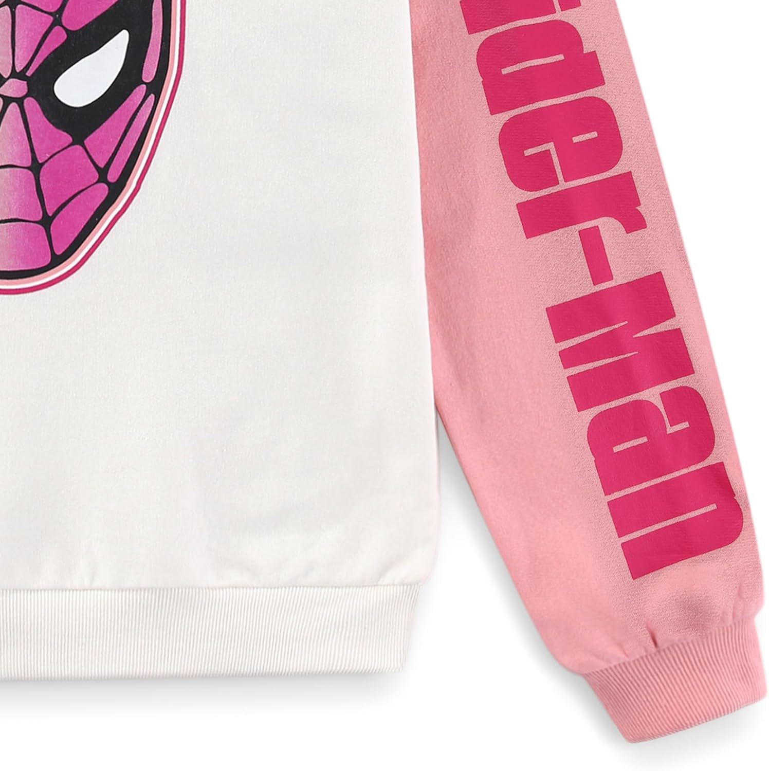 マーベル スパイダーマン ガールズ プルオーバー パーカー ビッグキッズ