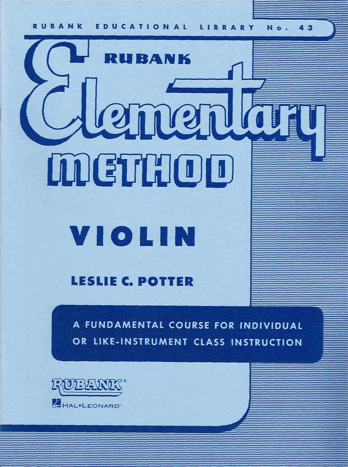 Rubank Elementary Method - Violin (Rubank Educational Library, 43)