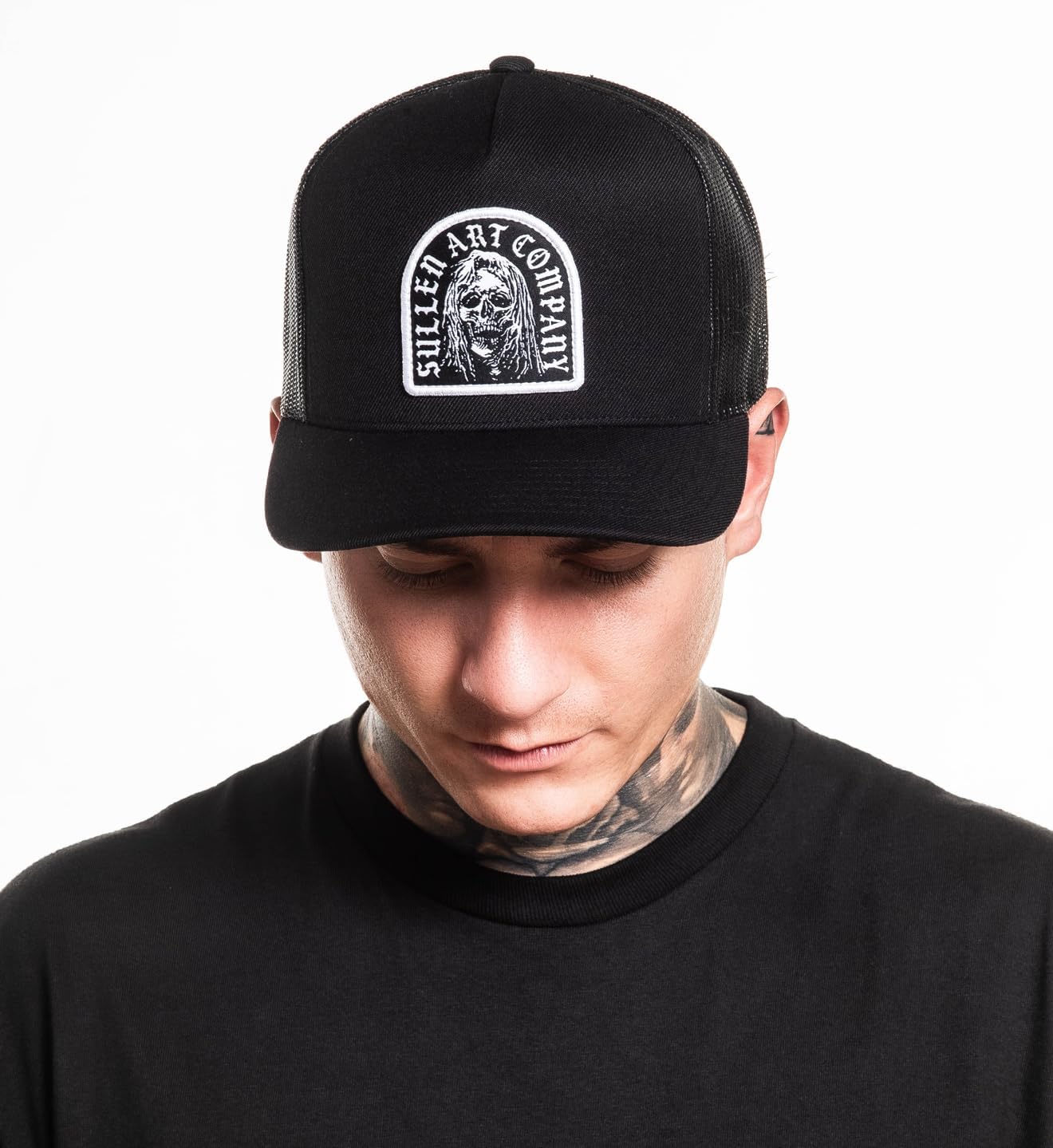 Sullen Creeper Snapback Tattoo Lifestyle Hat Adjustable 5 Panel Snapback Hat