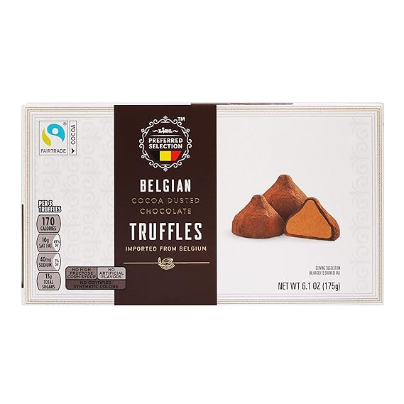 Lidl Preferred Selection Belgian Cocoa Dusted Chocolate