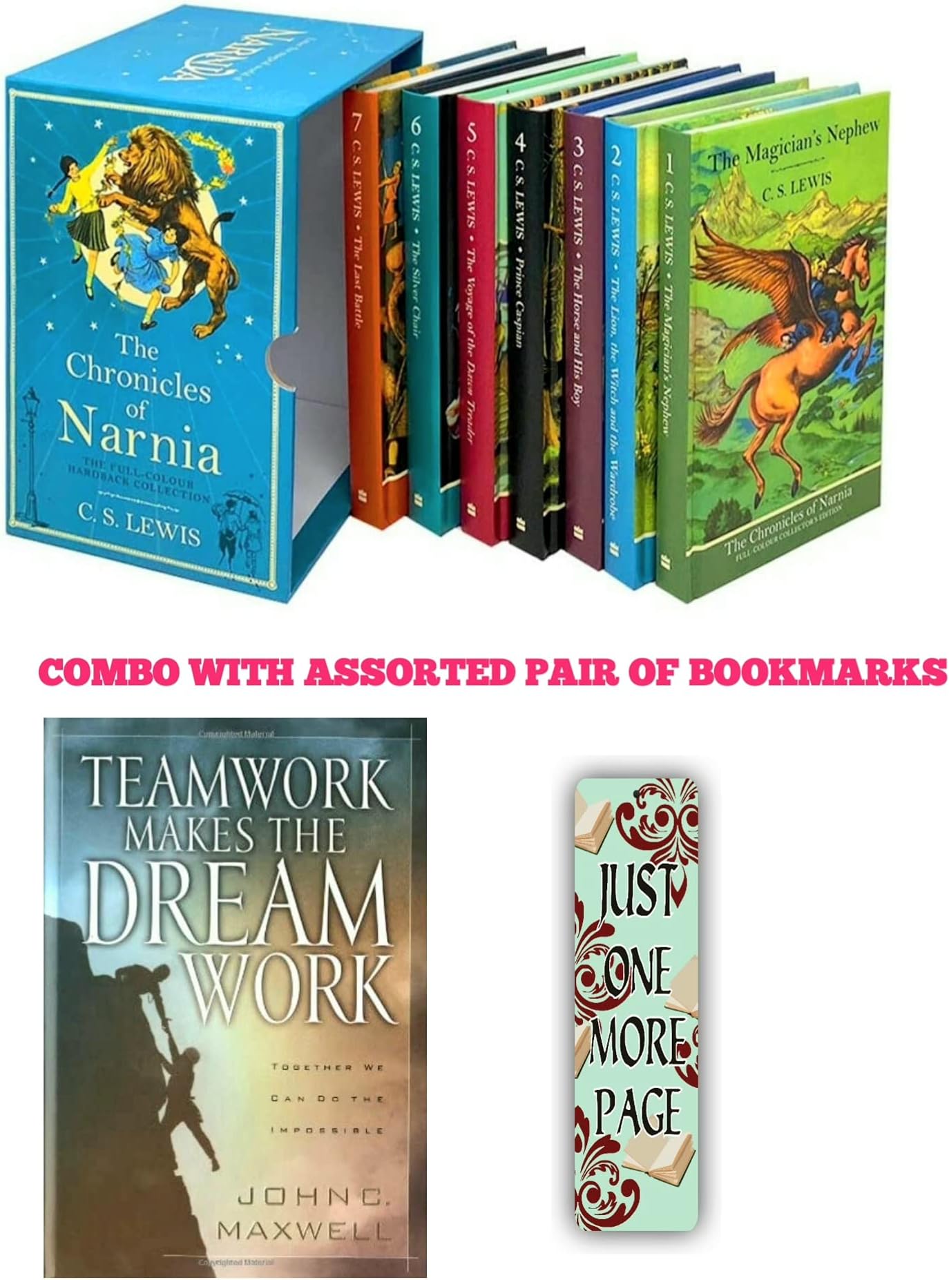 C s lewis chronicles of narnia series 7 books collection set Paperback – 1 January 2018