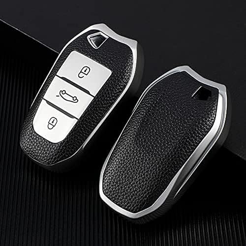 TPU Car Remote Key Case Cover Holder, for Peugeot 2008 3008 4008 5008 308 408 508 for Citroen C1 C2 C4 C6 C3-XR Grand DS3 DS5