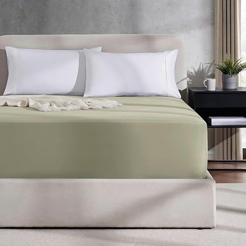 Miniatura 9 de Nestl Bedding - Sábanas bajeras con bolsillo profundo de 53 cm