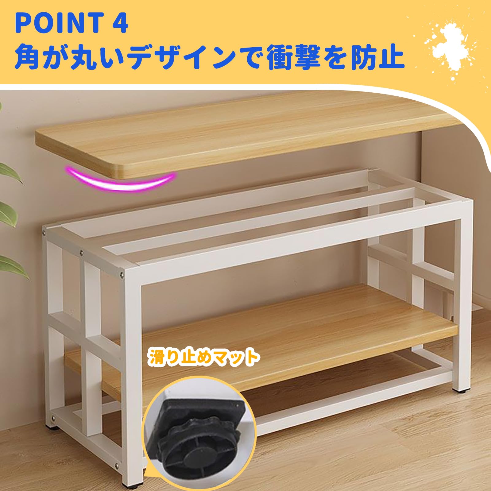 Amazon.co.jp: Pounjsd 水槽台 水槽スタンド 幅65×奥行き40×高さ60cm