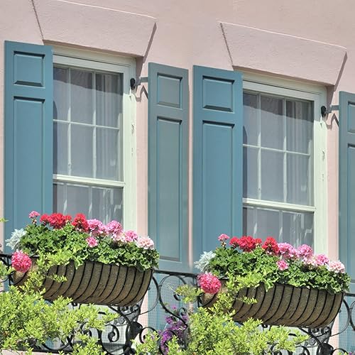 Miniatura 6 de ANPHSIN Revestimientos de coco de 36 pulgadas para jardinera de ventana, paquete de 3 revestimientos de fibra de coco 100% natural de repuesto para