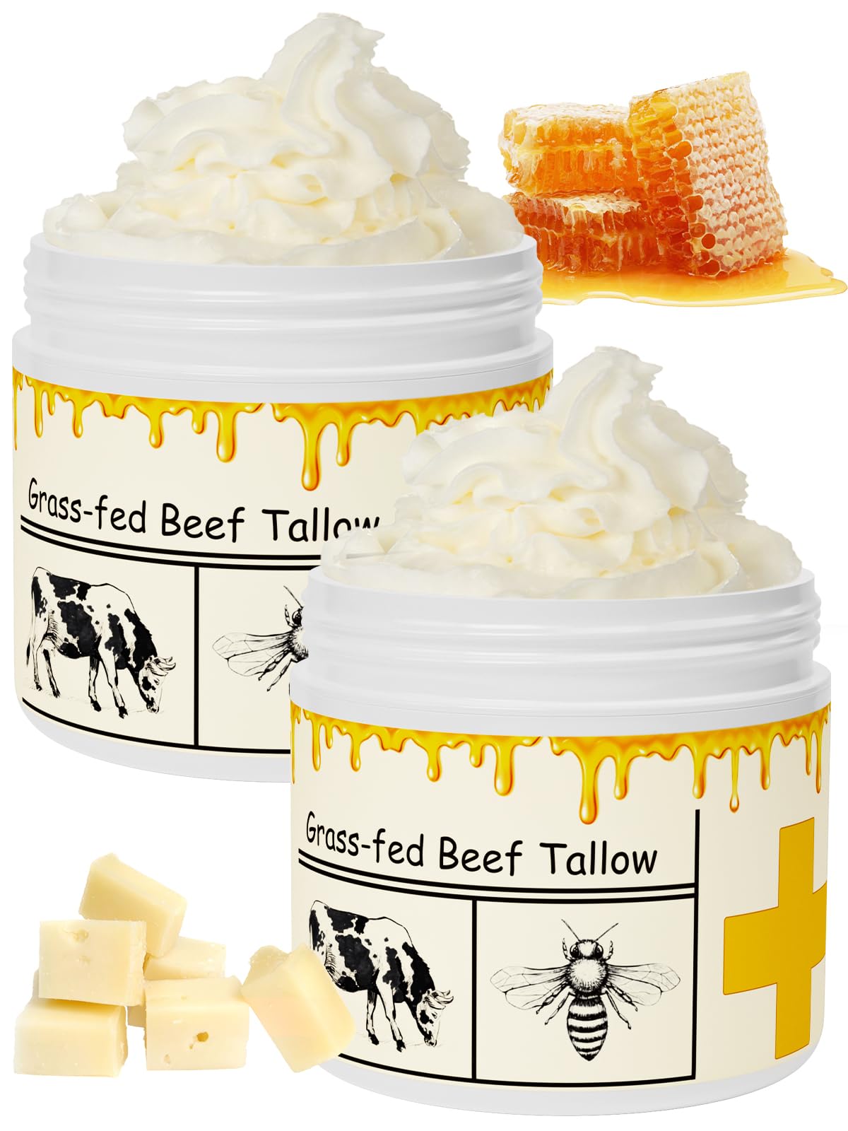 MKZEA Beef Tallow for Skin 2-Pack