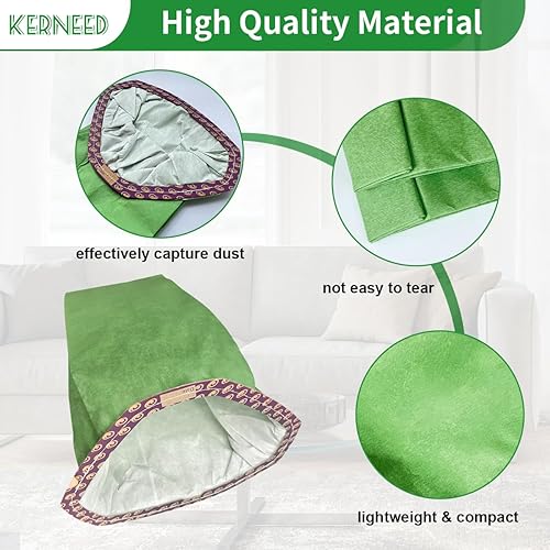 Miniatura 3 de Paquete de 12 bolsas de filtro 107313 de repuesto para mochila ProTeam de 10 cuartos de galón: Super Coach Pro 10, GoFit 10, #107313 Collar