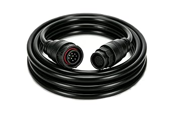3005.6907 9 Pin Transducer Extension Cable 10ft for Lowrance | Compatible with Lowrance LSS-1, LSS-2, StructureScan. Replaces 000-00099-006. waterproof and Durable for saltwater use