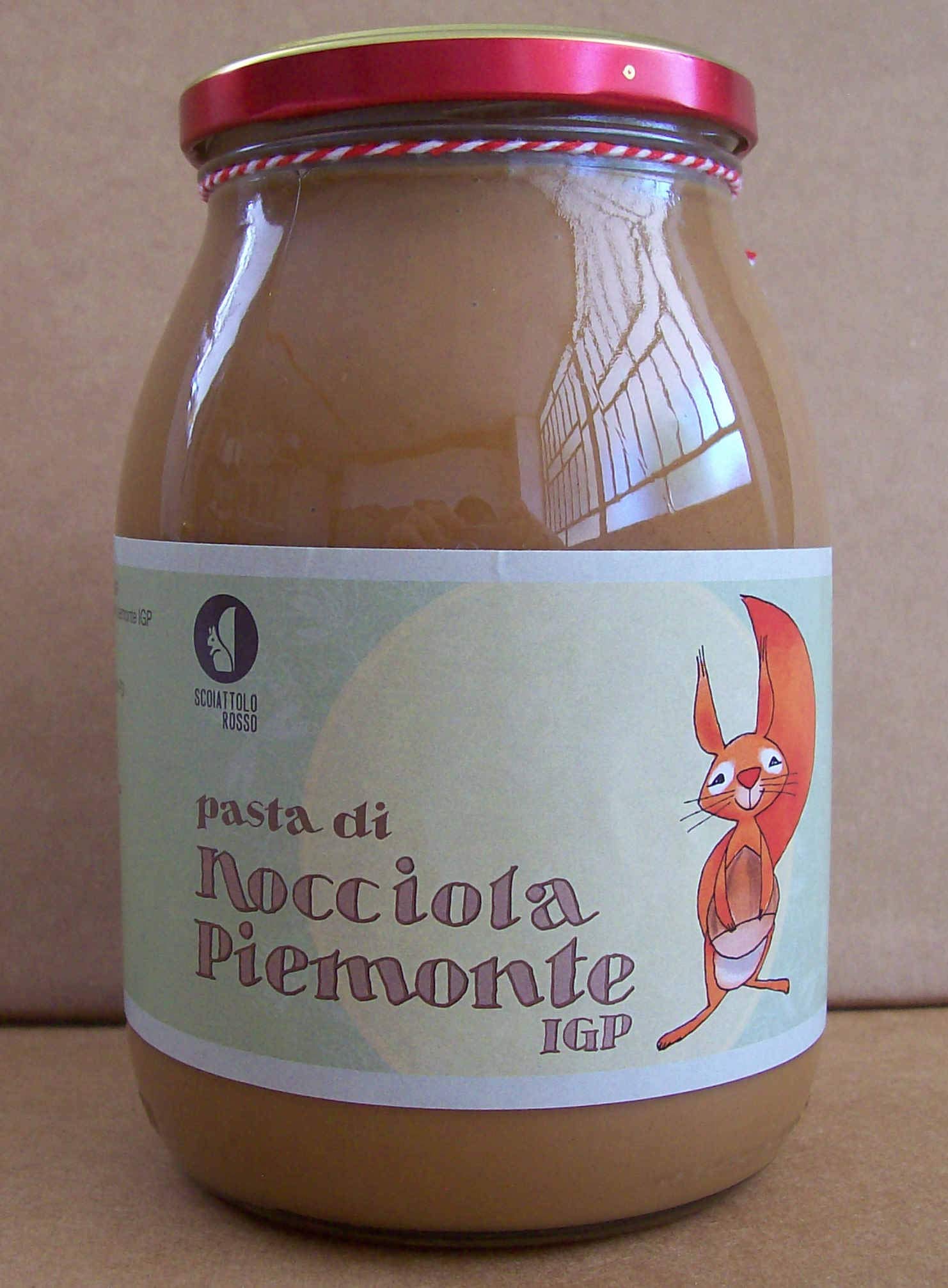 PASTA DI NOCCIOLE PIEMONTE IGP IN VASO DI VETRO DA 1kg