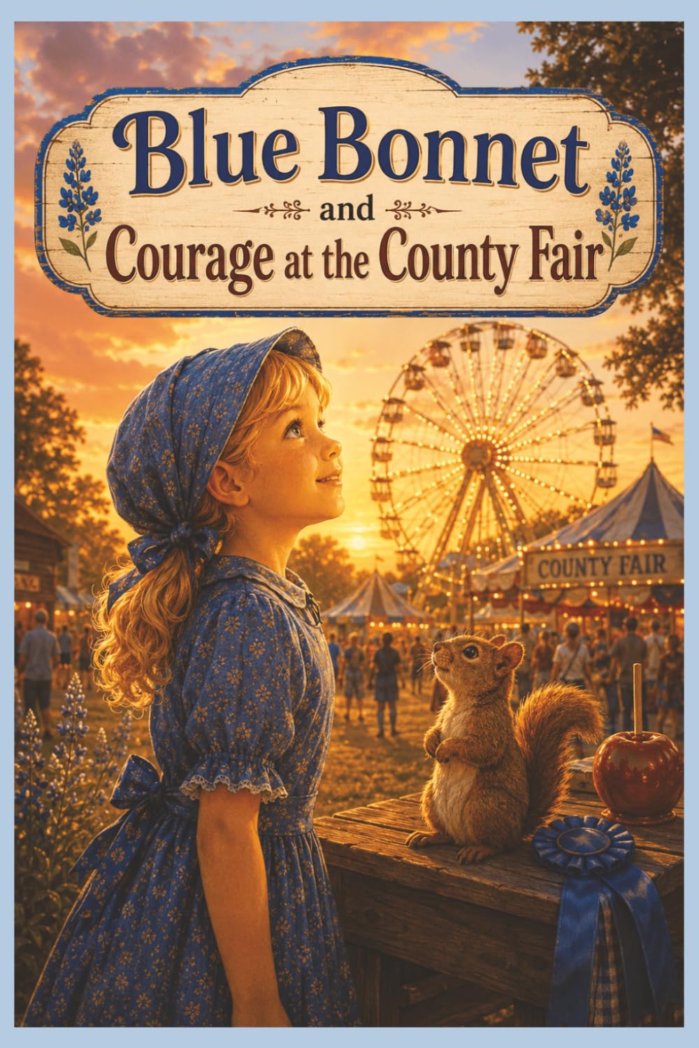 Little Blue Bonnet and Courage at the County Fair: A Story of Bravery, Kindness, and Blue‑Ribbon Hearts (The Adventures of Little Blue Bonnet)