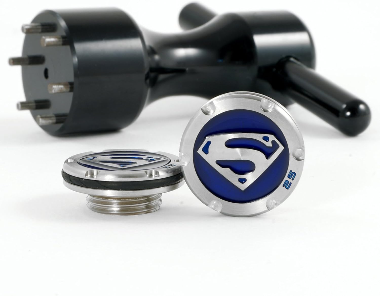 19th Hole Custom Shop 2 x 25g Blue Deluxe Tour Style Weights Wrench for Scotty Cameron Fastback, Squareback and Roundback Putters, Superman