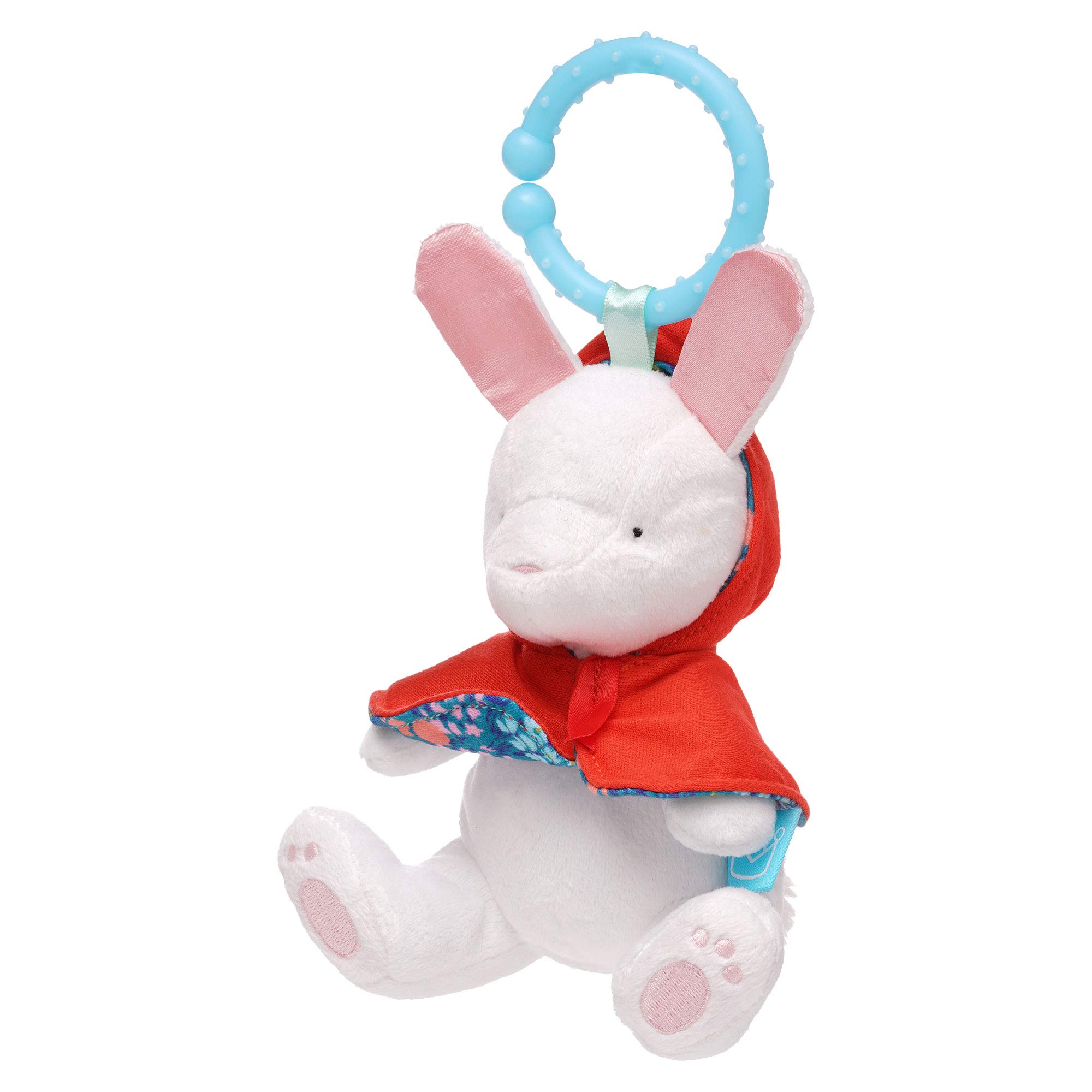 Manhattan Toy 161520 Kaninchen Plüsch Baby Reisespielzeug, Mehrfarbig