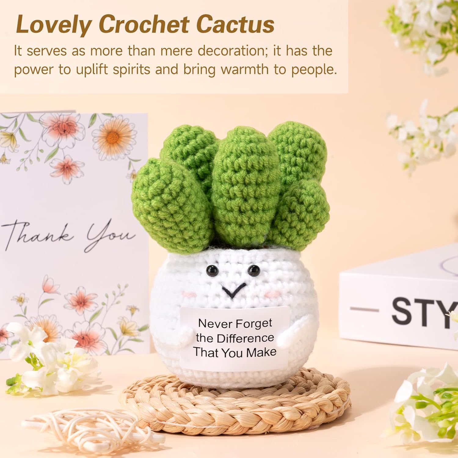 Thank You Gifts for Women, 9PCS Employee Appreciation Gift for Coworkers, Teacher Appreciation Gifts, Thank You Gift Basket for Women Teachers Friends Boss Nurse Secretary with Thanks Tumbler Cards - Image 4