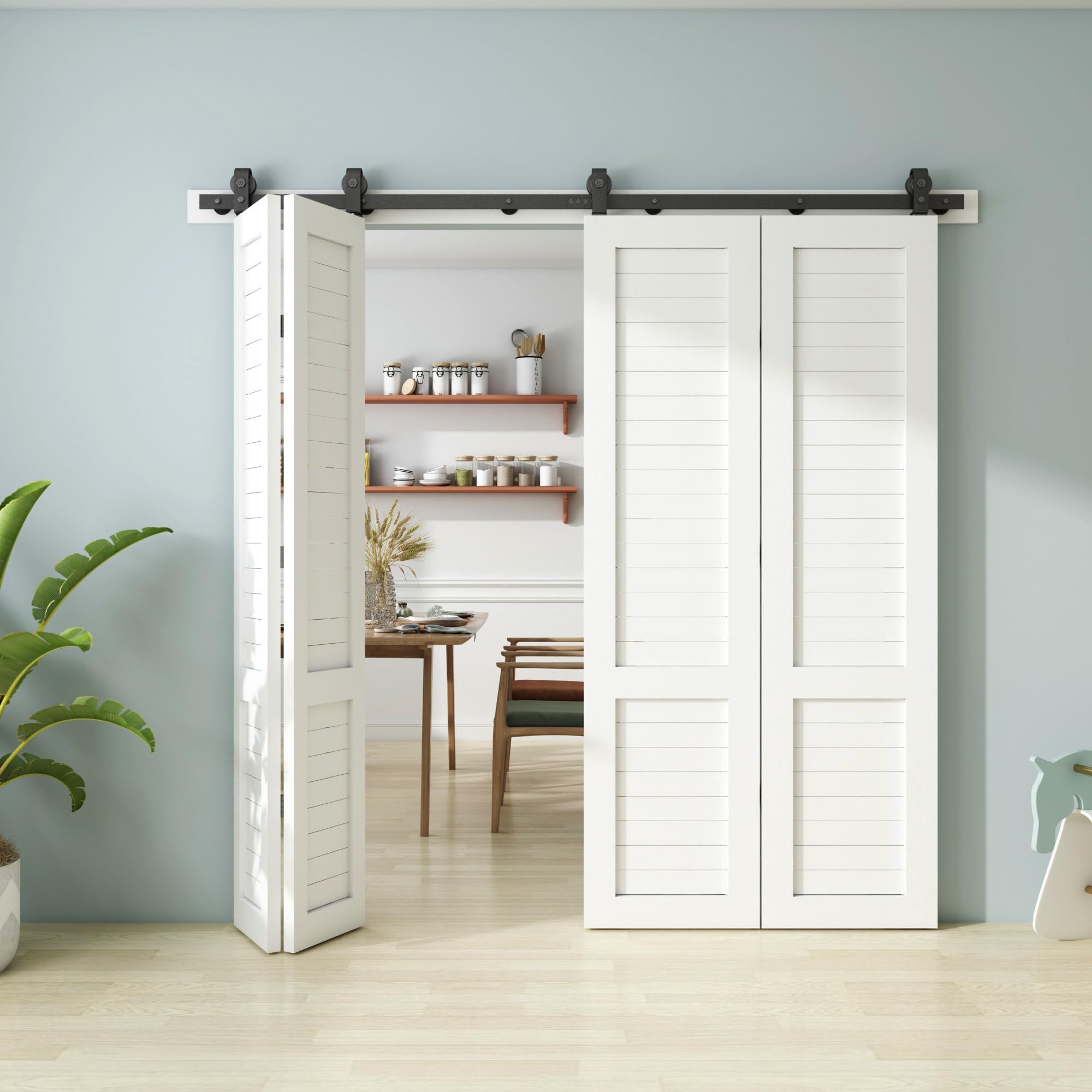 Sliding Louvered Doors