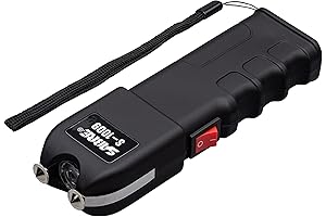 SABRE 2-in-1 Jogger Ring Self-Defense with Stun Gun and Flashlight