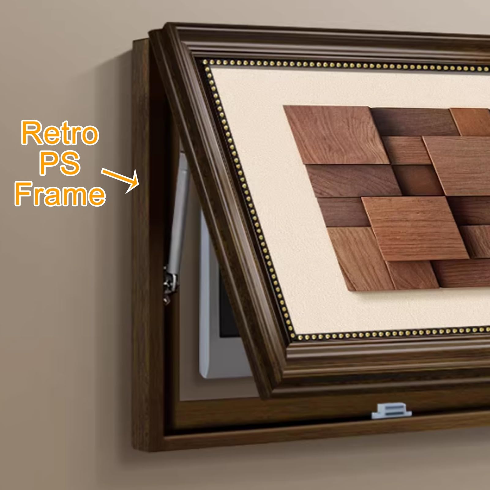 Pintura decorativa para cubierta de panel eléctrico, diseño creativo de granja para ocultar la caja de interruptores