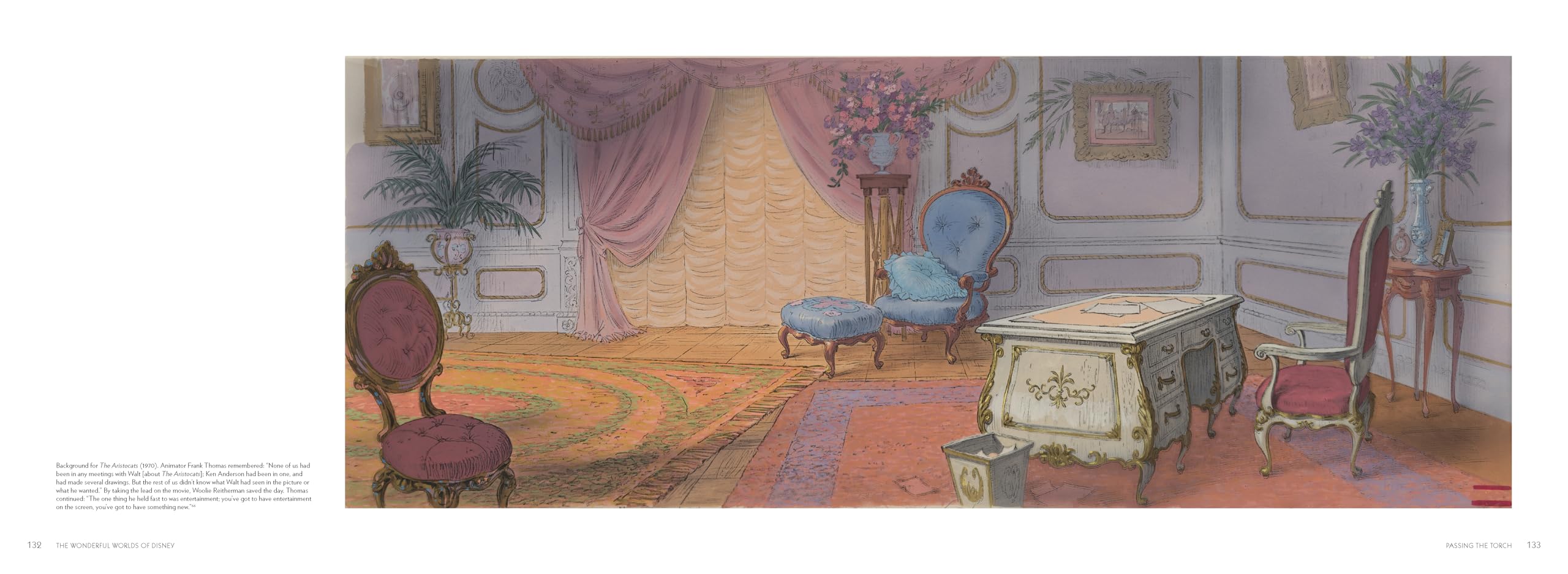 Disney The Wonderful Worlds of Disney: The Scenic Art of Walt Disney Animation Studios