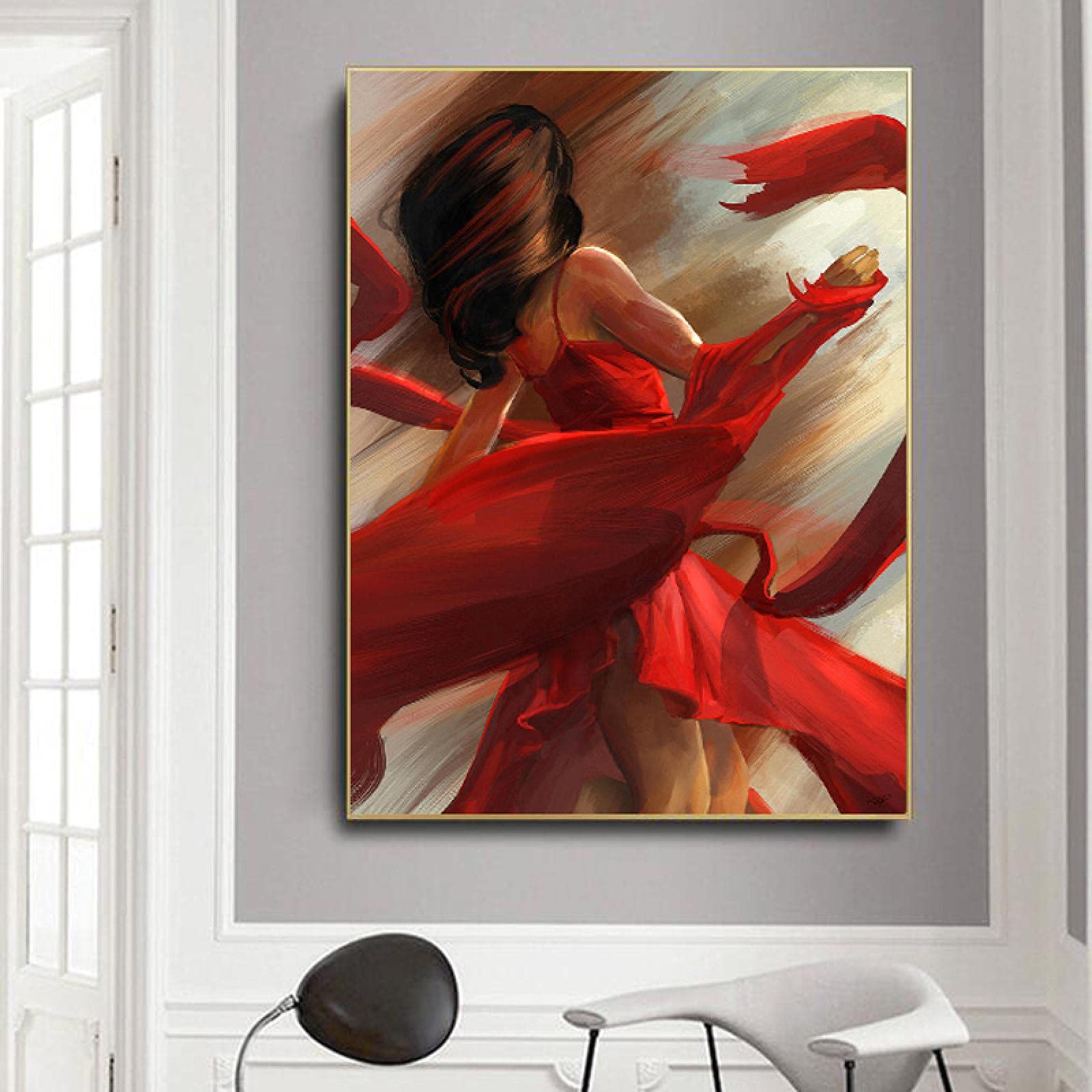 Poster Sur Toile 'Les Chaussures Rouges' | Impression Jet D'encre, 20x30 Cm | Déco Murale Moderne Pour Salon, Chambre, Bureau - 12